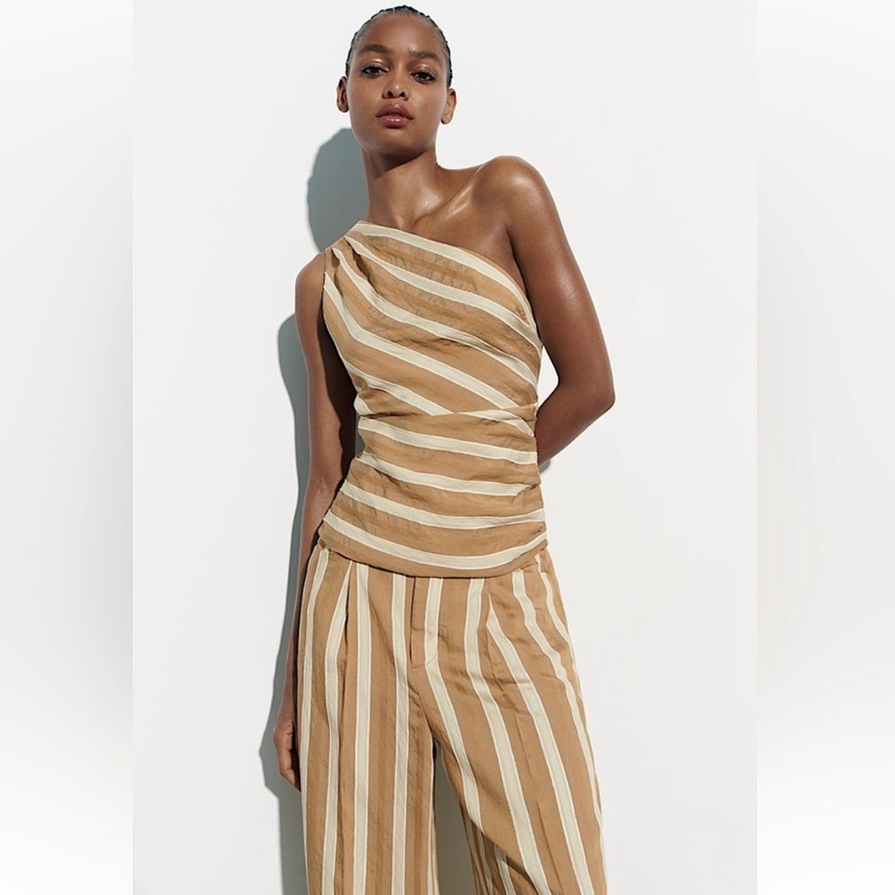 Zara one shoulder top
